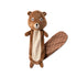 Mr. Gnaw It All™ Beaver Dog Toy | Flat Plush Dog Toy with Squeaker & Crinkle - Share Happy Outfits