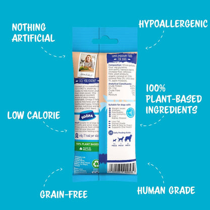 Natural Vegan Dog Dental Sticks – Coconut &amp; Chia Seed - Share Happy Outfits