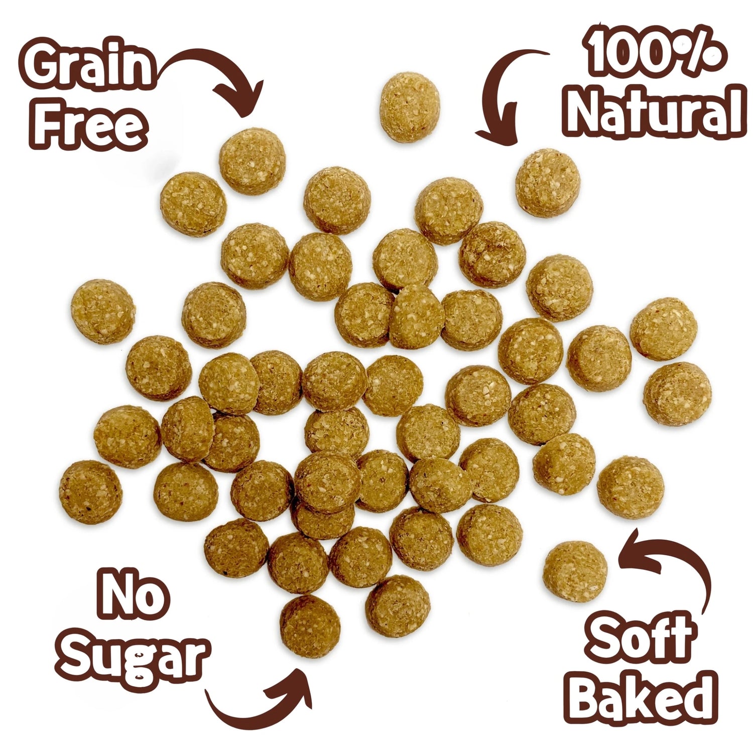 Park Life Nibbles Little Rewards – Training Treats with Beef &amp; Honey – Grain-Free, Natural, 2 kcal per Treat (80g) - Share Happy Outfits