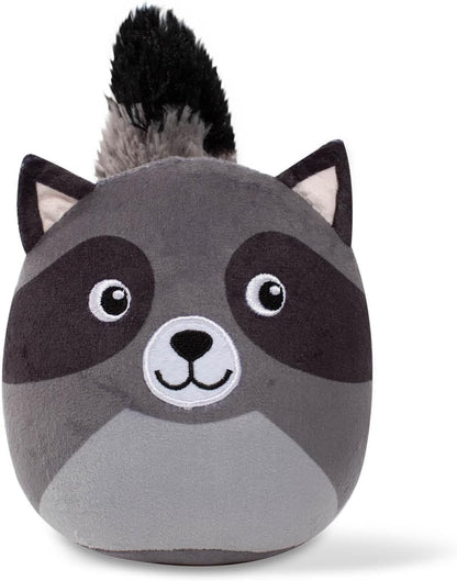 Rocky Raccoon Dog Toy | Plush Raccoon Dog Toy with Squeaker &amp; Crinkle - Share Happy Outfits