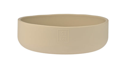 Sili Bowl Sand | Silicone Dog Bowl - Share Happy Outfits